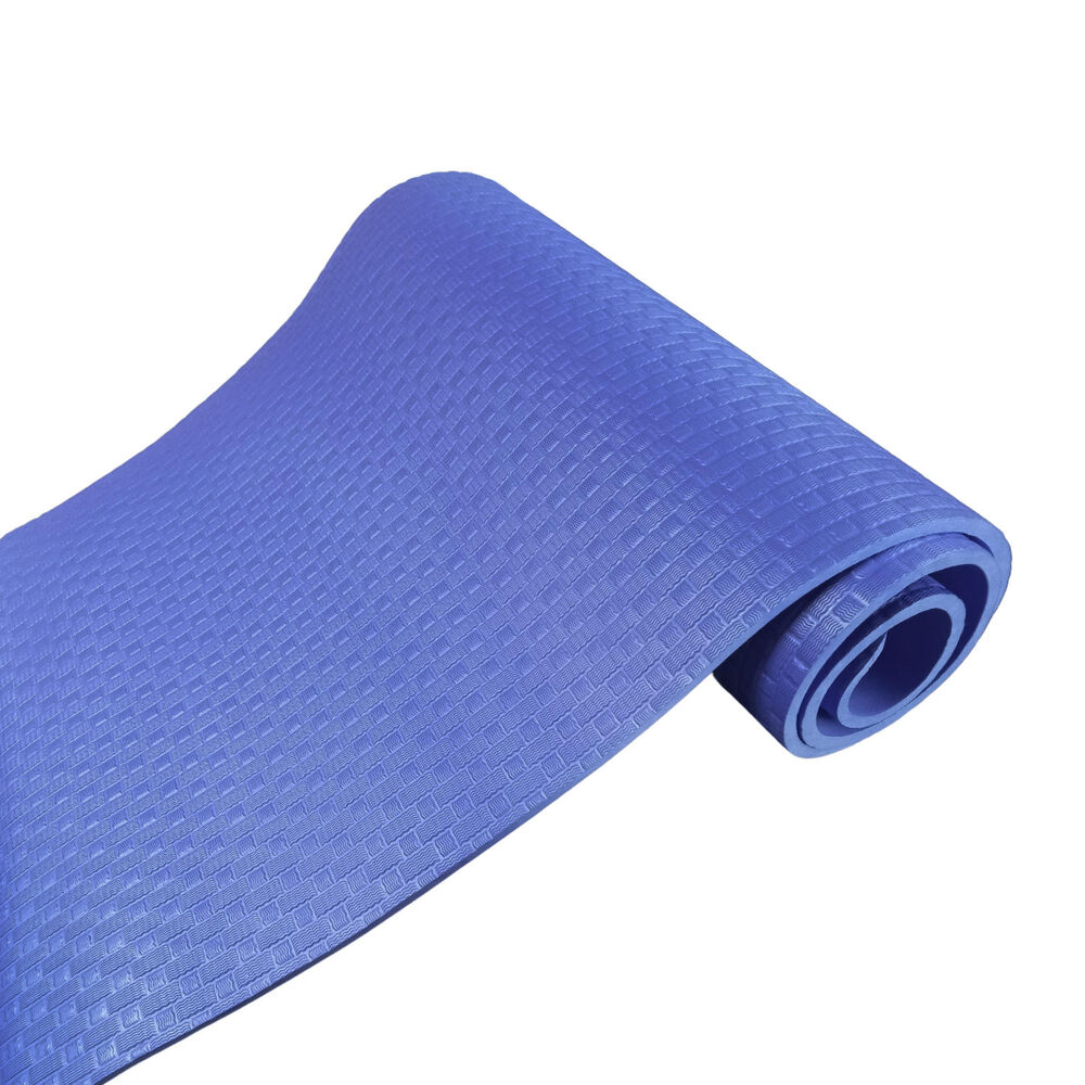 Mat Alfombrilla Yoga Pilates Colchoneta De Ejercicio 8 Mm Azul image number 1.0