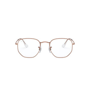 Lentes Ópticos Hexagonal Rosado Ray-ban Optical
