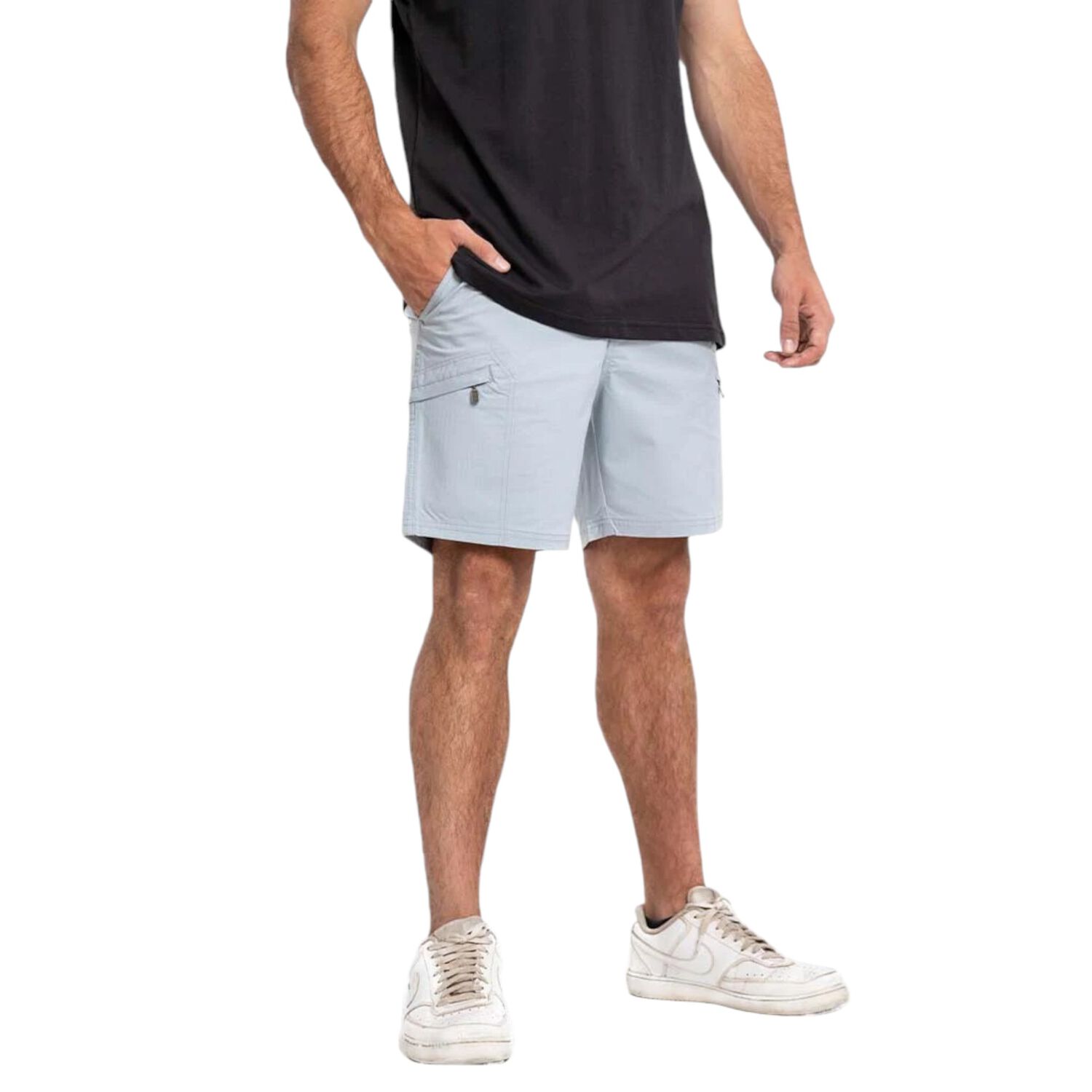 Short Discovery Azul Claro Hombre Falcone image number 1.0
