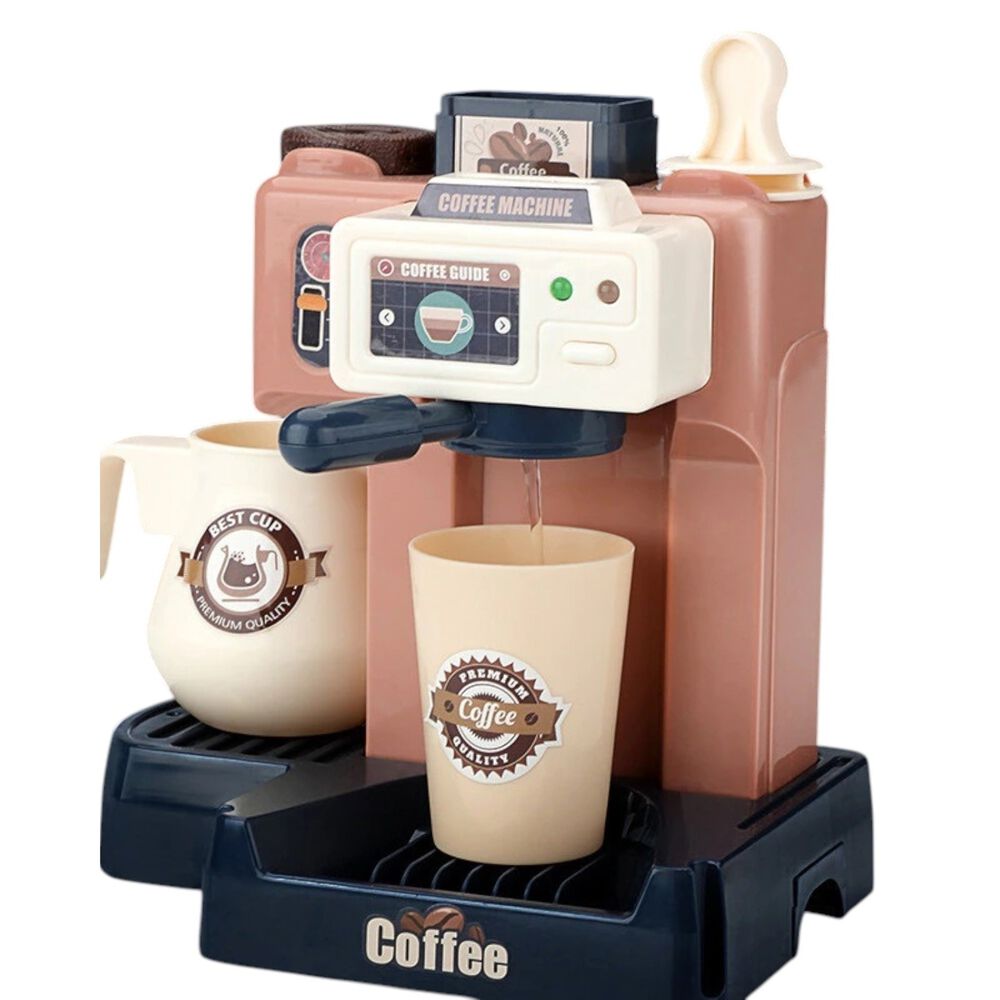 Juguete Cafeter&iacute;a 3 En 1 Registradora Cafetera Y Pasteles image number 2.0