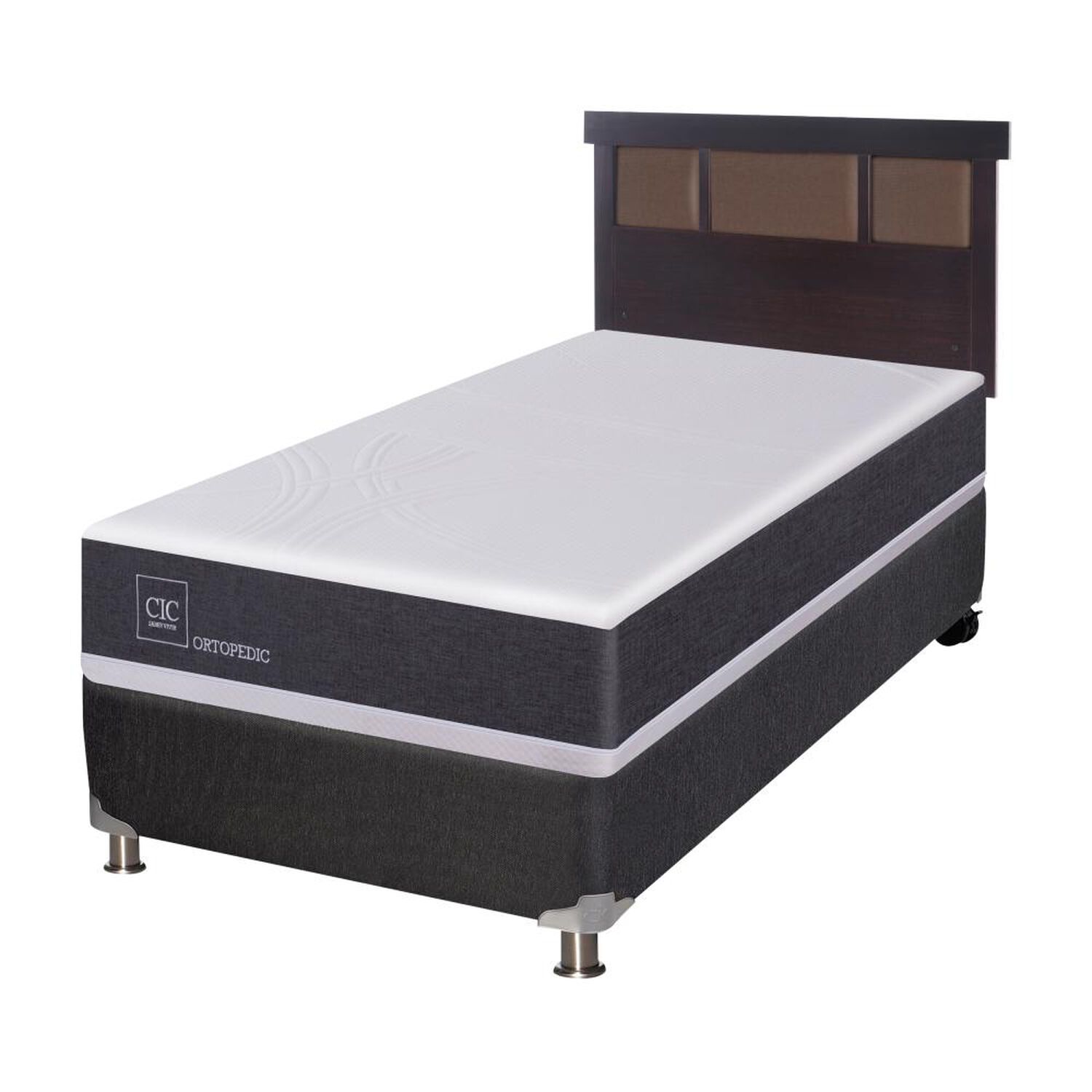 Box Spring Cic Ortopedic 1 Plaza image number 1.0