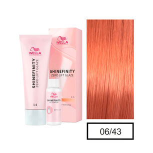Wella - Tintura Shinefinity Demipermanente 06/43 60ml