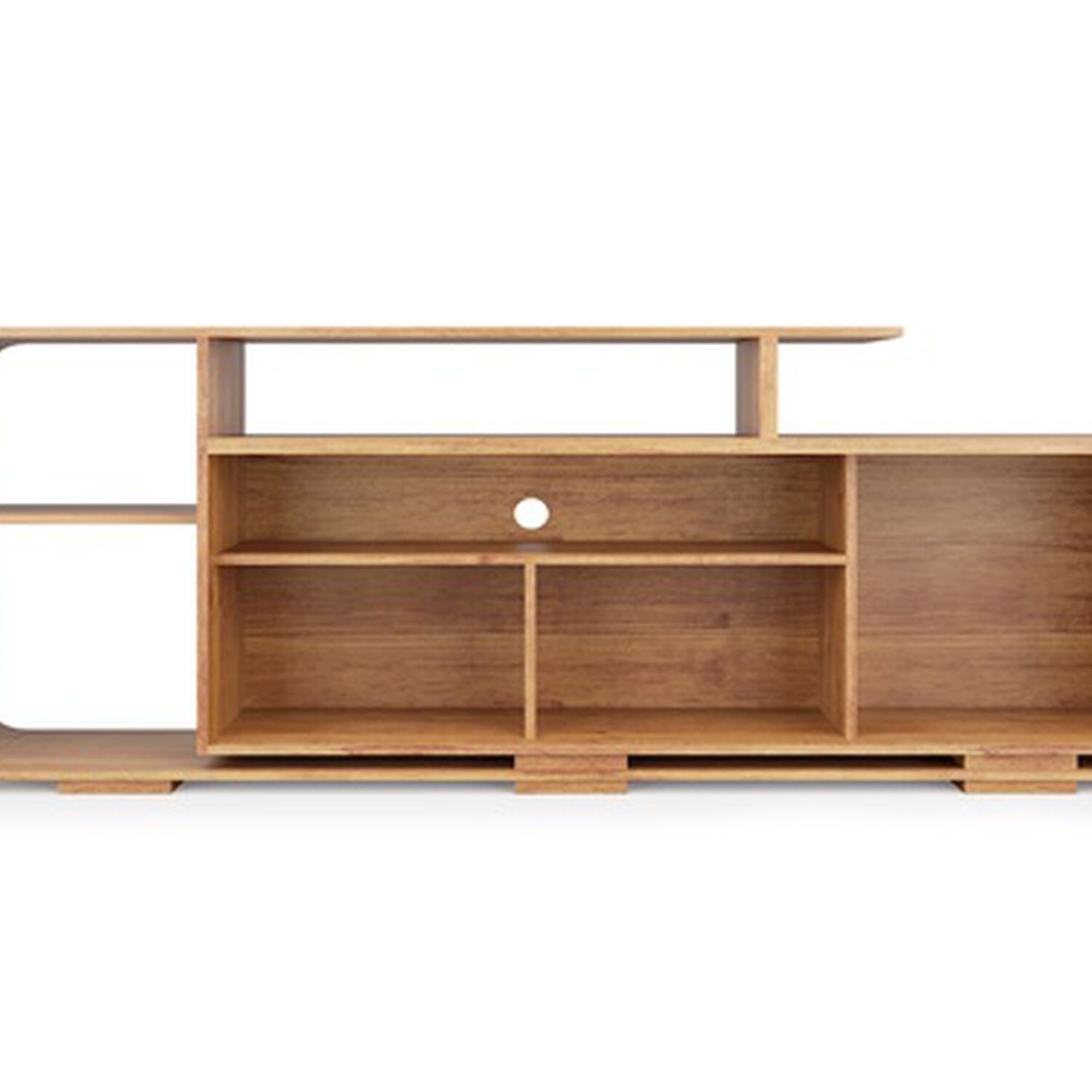 Rack Tv Riviera Color Miel 75" (72 X 40 X 180, 5 Cm) image number 2.0