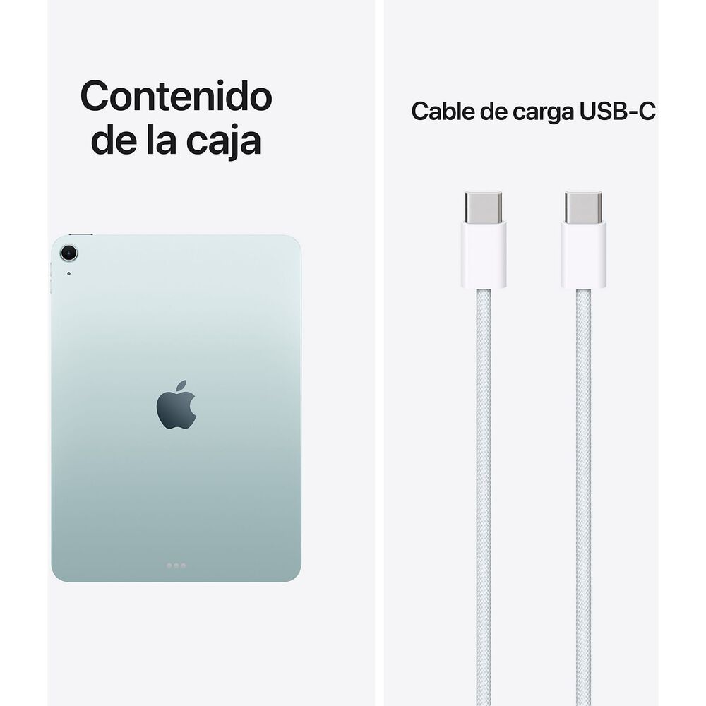 Apple Ipad Air 11" 2026 Wi-fi 128gb Chip M4 9 Gpu - Azul image number 2.0