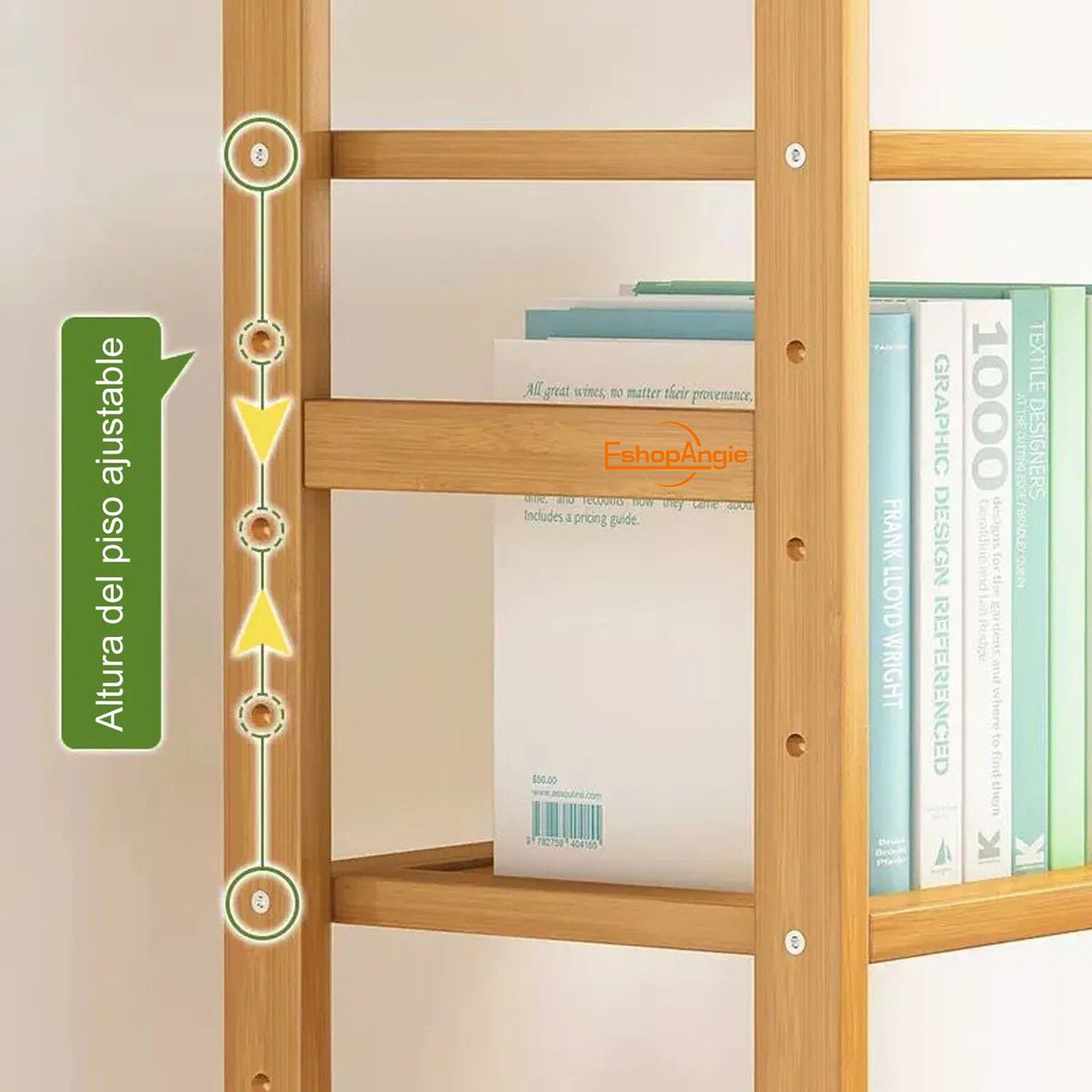 Organizador Bamb&uacute; Ajustable 5 Niveles Para Cocina Ba&ntilde;o image number 5.0