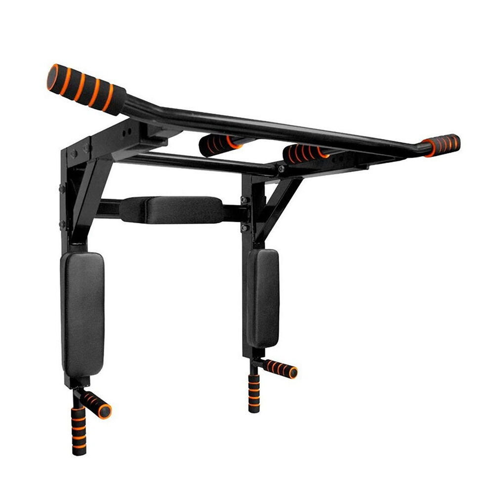 Barra Dominada Paralelas Calistenia 8 En 1 Negra Sportime image number 2.0