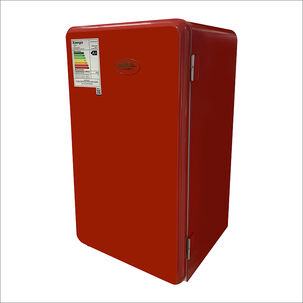 Frigobar Retro 93 Lts. Rojo