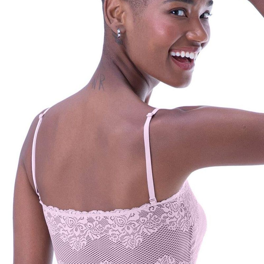 Top Strapless Encaje Palo Rosa 2rios image number 1.0