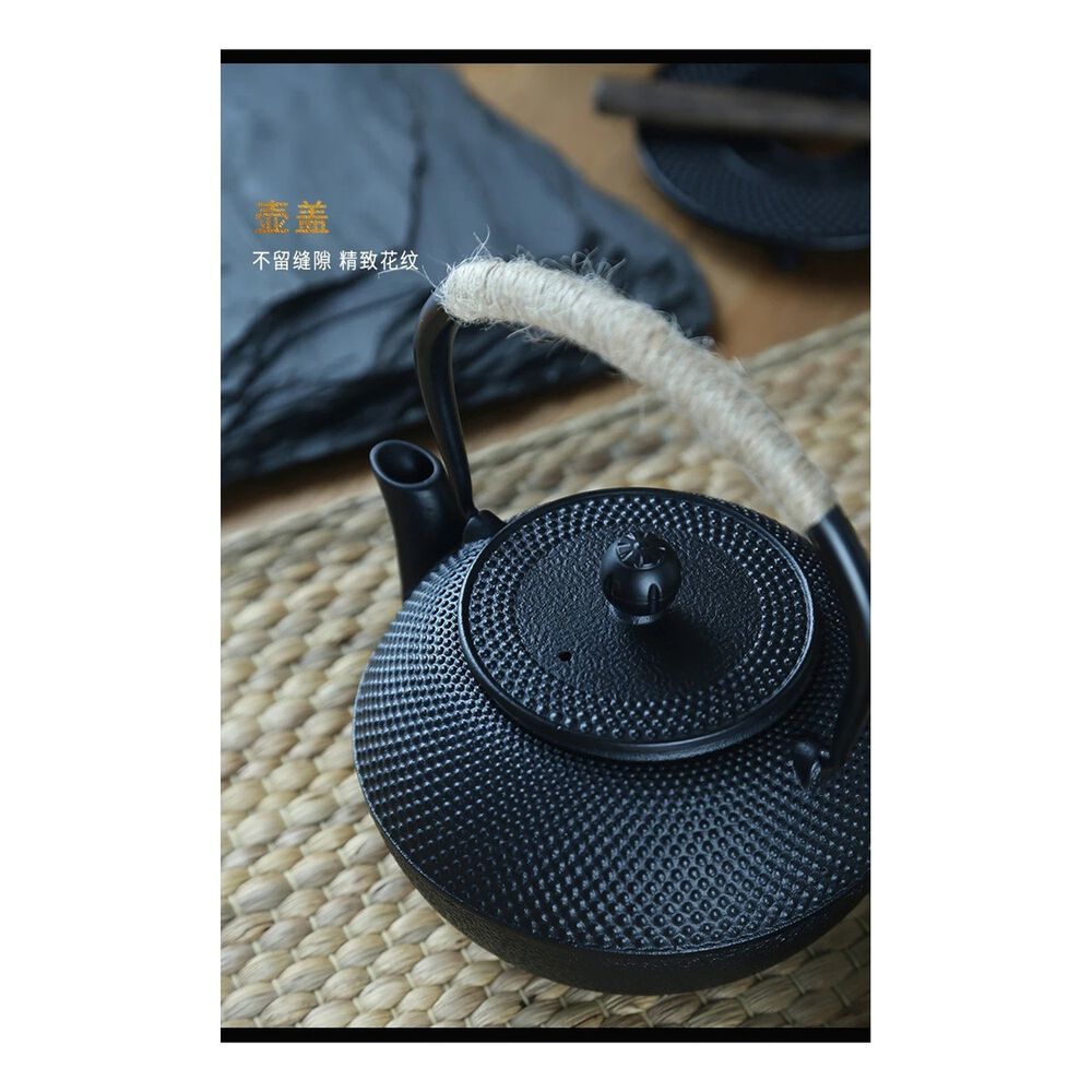 Tetera Hierro Fundido Japonesa Infusor Acero Inoxidable image number 5.0