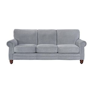 Sof&aacute; Azhome Toledo Gris Resorte Pocket / 3 Cuerpos