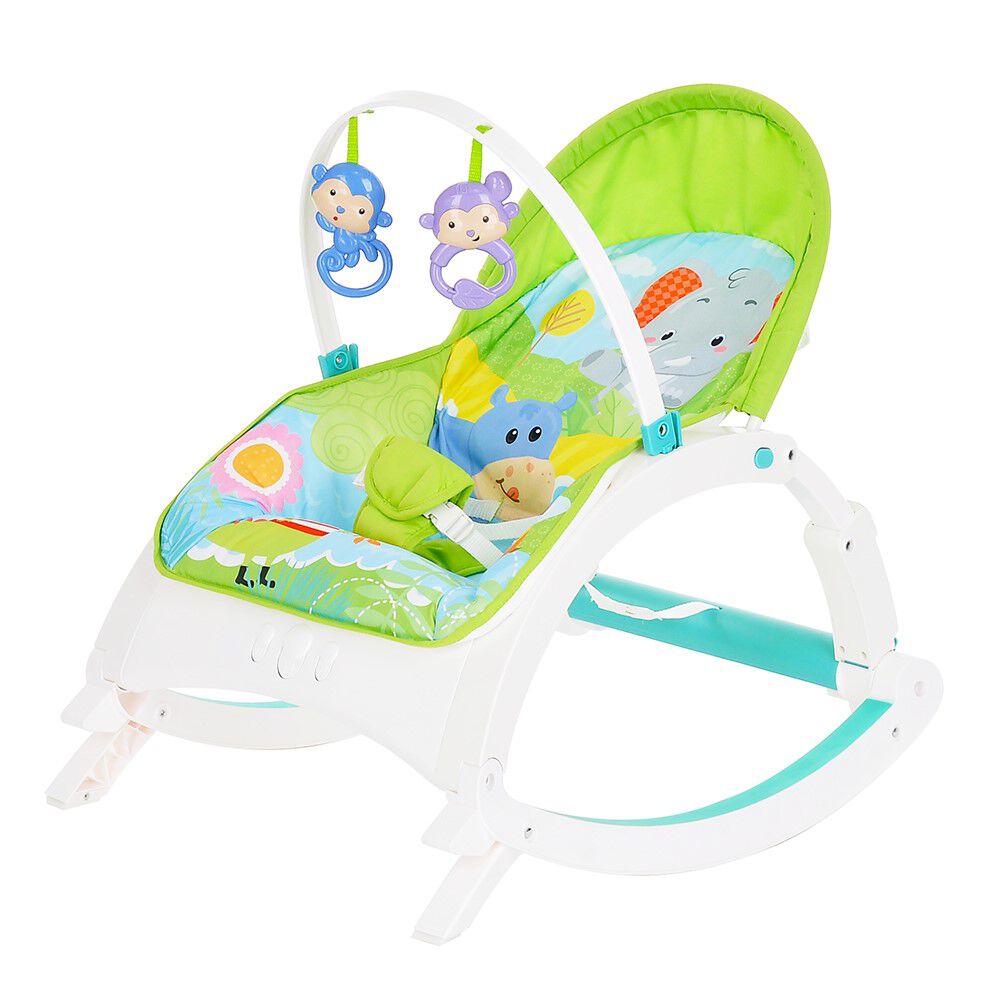 Silla Nido Mecedora Bebé Musical Vibratoria Plegable image number 0.0