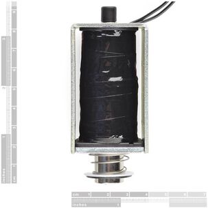 Electroimán Actuador Solenoide Dc 12 A 36v 10mm