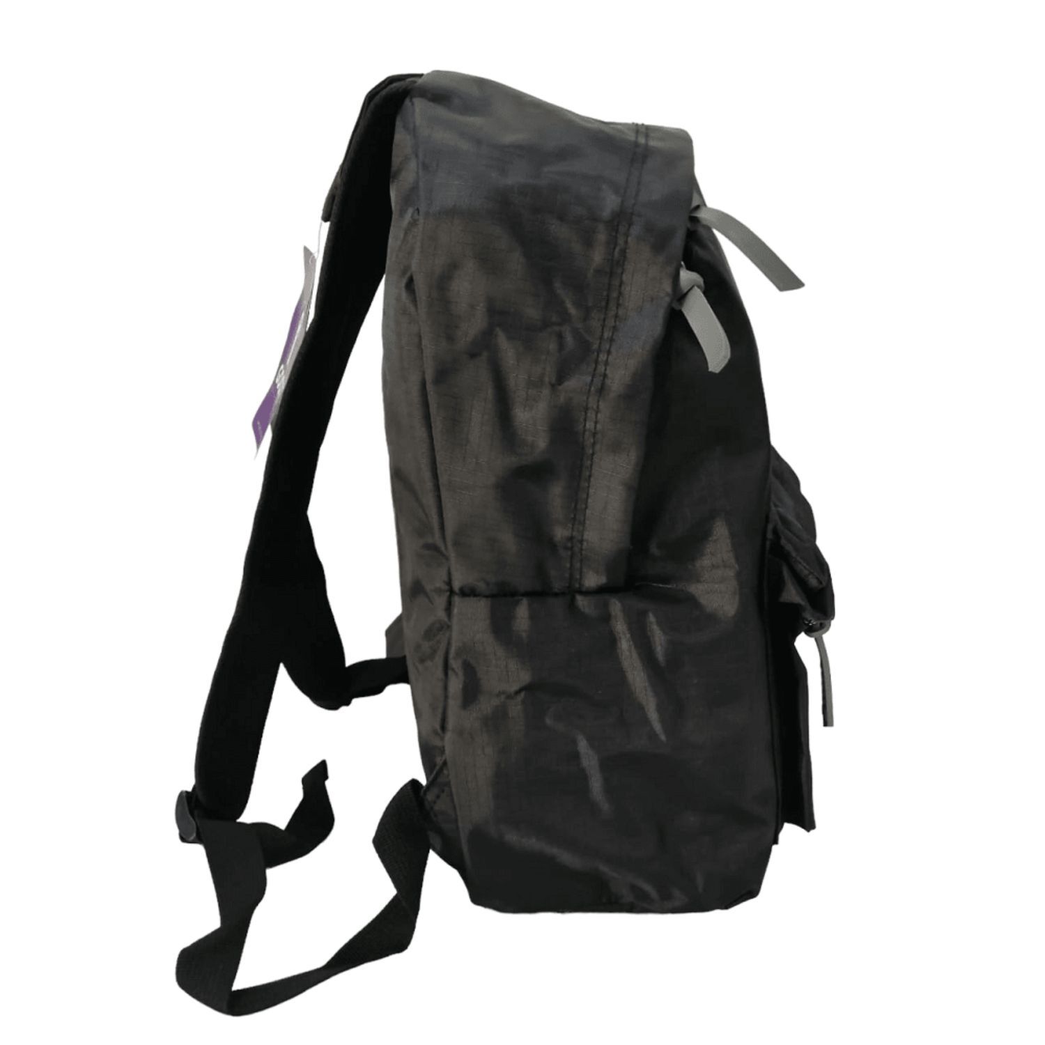 Mochila Negra Impermeable Viaje Escolar Compartimentos image number 1.0