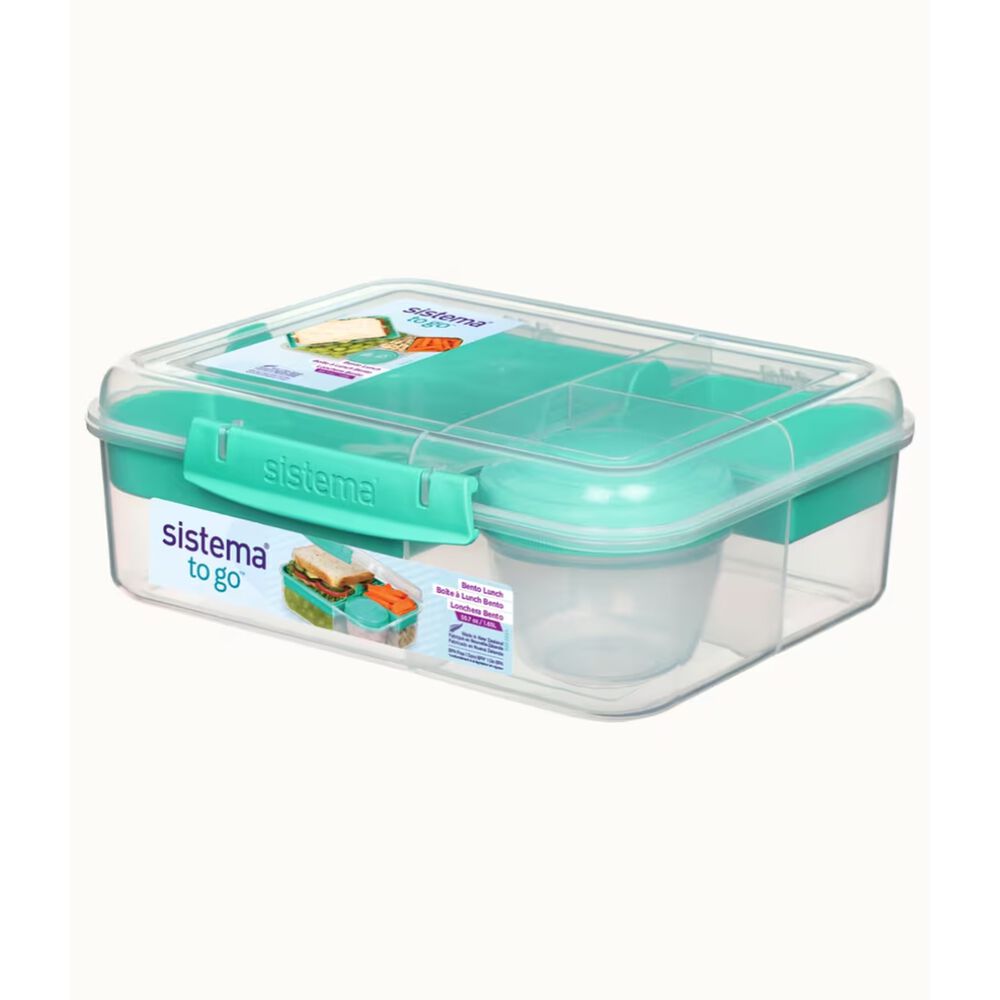 Sistema To Go - Herm&eacute;tico Bento 1.65l Con Pote Para Yogurt image number 1.0