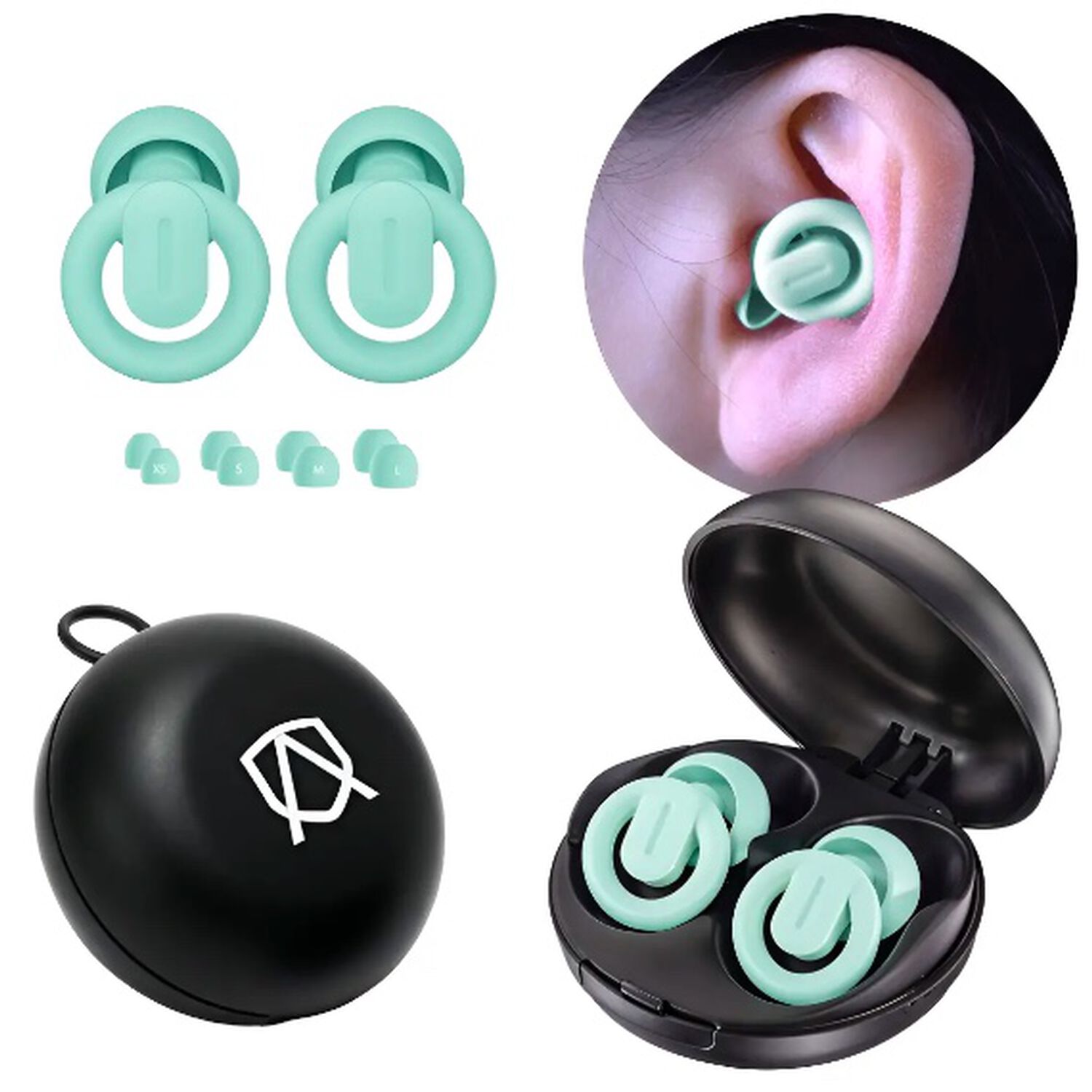 Protectores Auditivos 33db Turquesa image number 1.0
