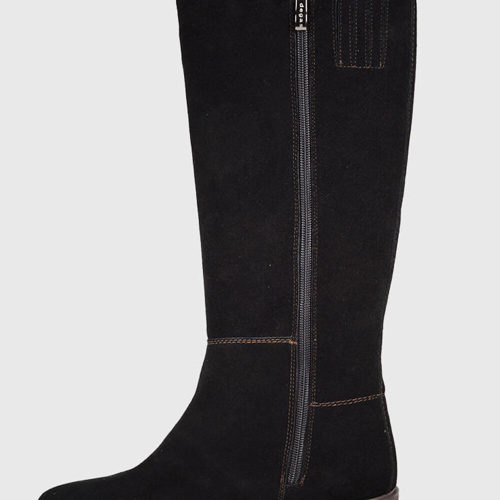 Bota Cuero Dinora Negro image number 3.0