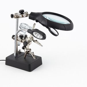 Lupa Brazo Escritorio Soporte Pinza Luz Led Tercera Mano Lupa Brazo Escritorio Soporte Pinza Luz Led Tercera Mano