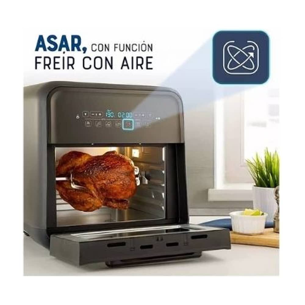 S&uacute;per Freidora De Aire Oster 10 Litros Ckstafov3 Color Negro 220v Multifuncional image number 2.0