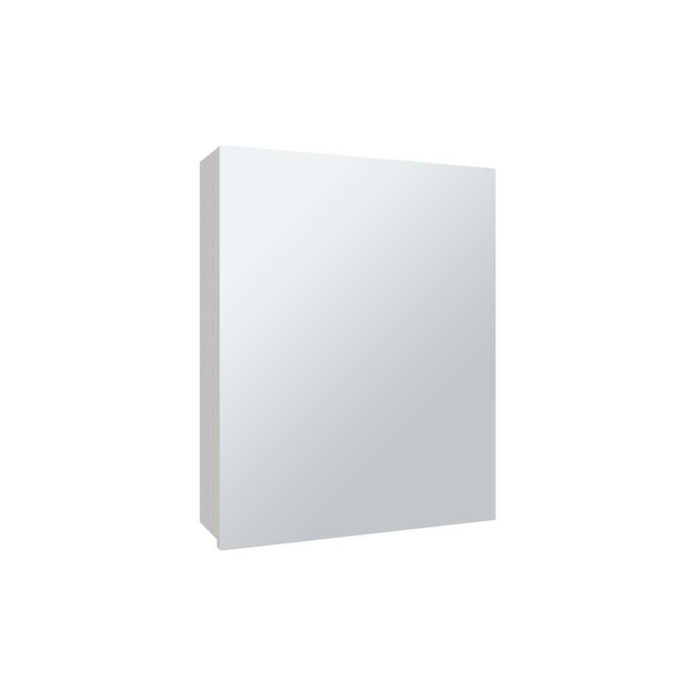 Botiquin De Ba&ntilde;o 1 Puerta 50x40x12 Cm Blanco image number 0.0