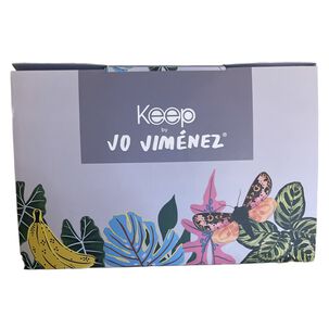 Set 2 Vasos De Vidrio Flores By Jo Jimenez