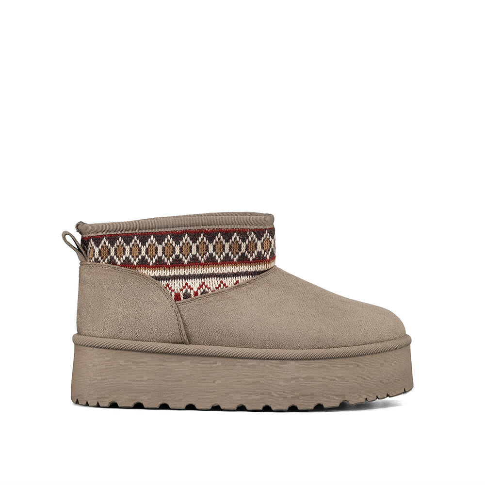 Botin Térmico Casual Mujer Gamuza Antideslizante Weide Sl25 image number 1.0