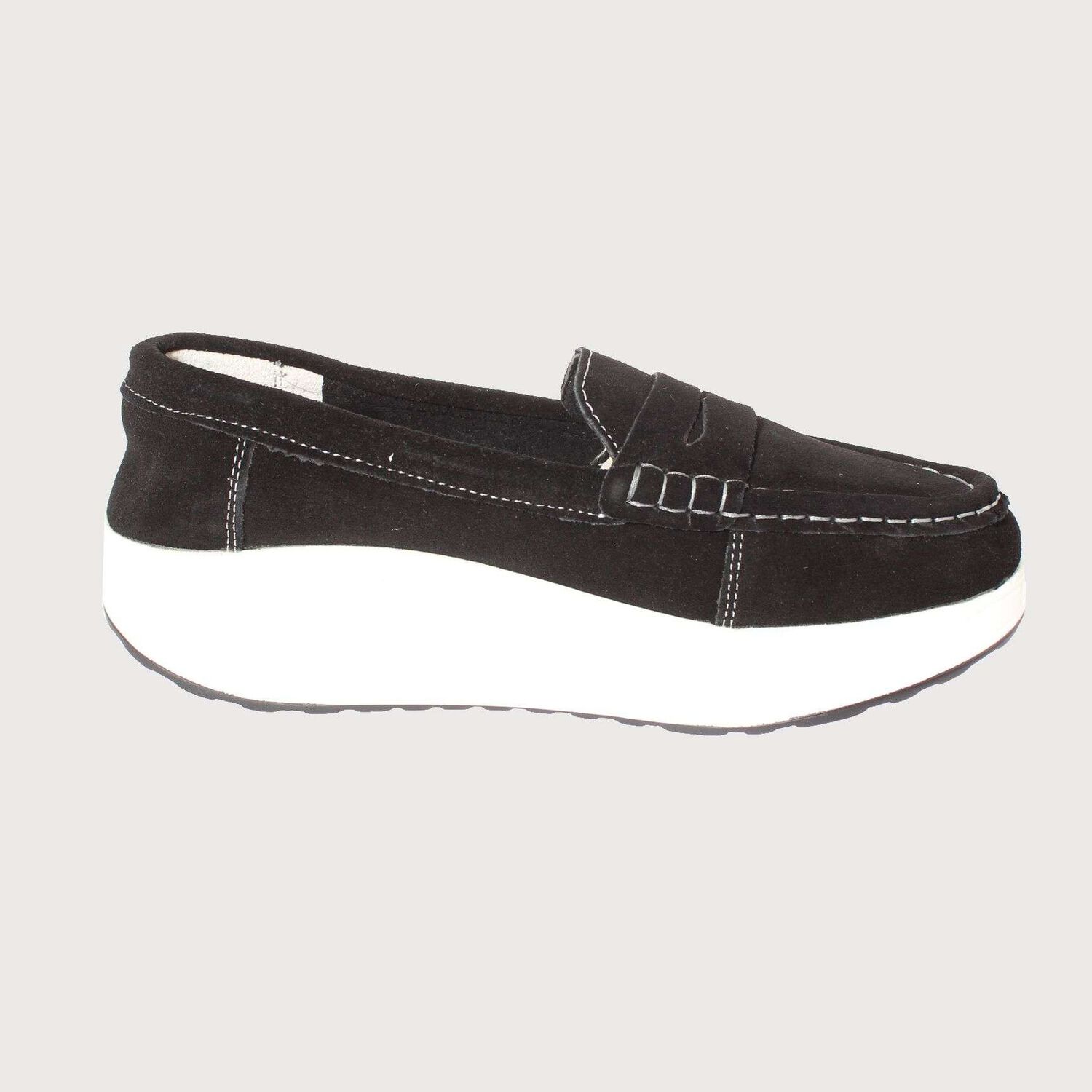 Mocas&iacute;n Confort Negro V&iacute;a Franca Art. 52110b31153black image number 3.0