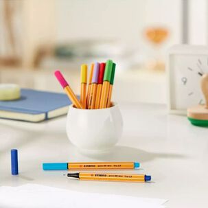 Stabilo Point 88 12 Lápices Mini Fineliner Tiralíneas 0.4mm