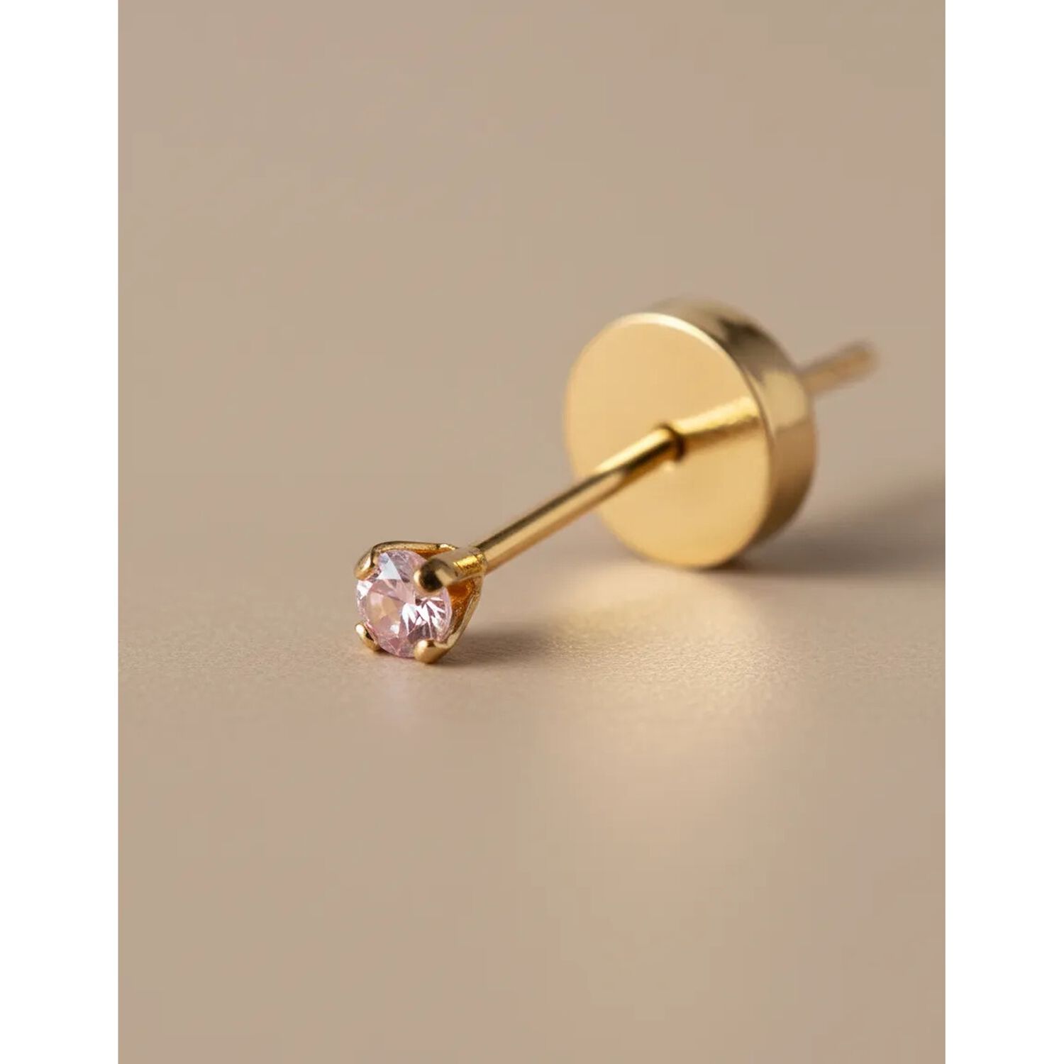 Aros Abridores Chispas 2mm No1 Oro 18k Circ&oacute;n Beb&eacute; Ni&ntilde;a image number 7.0