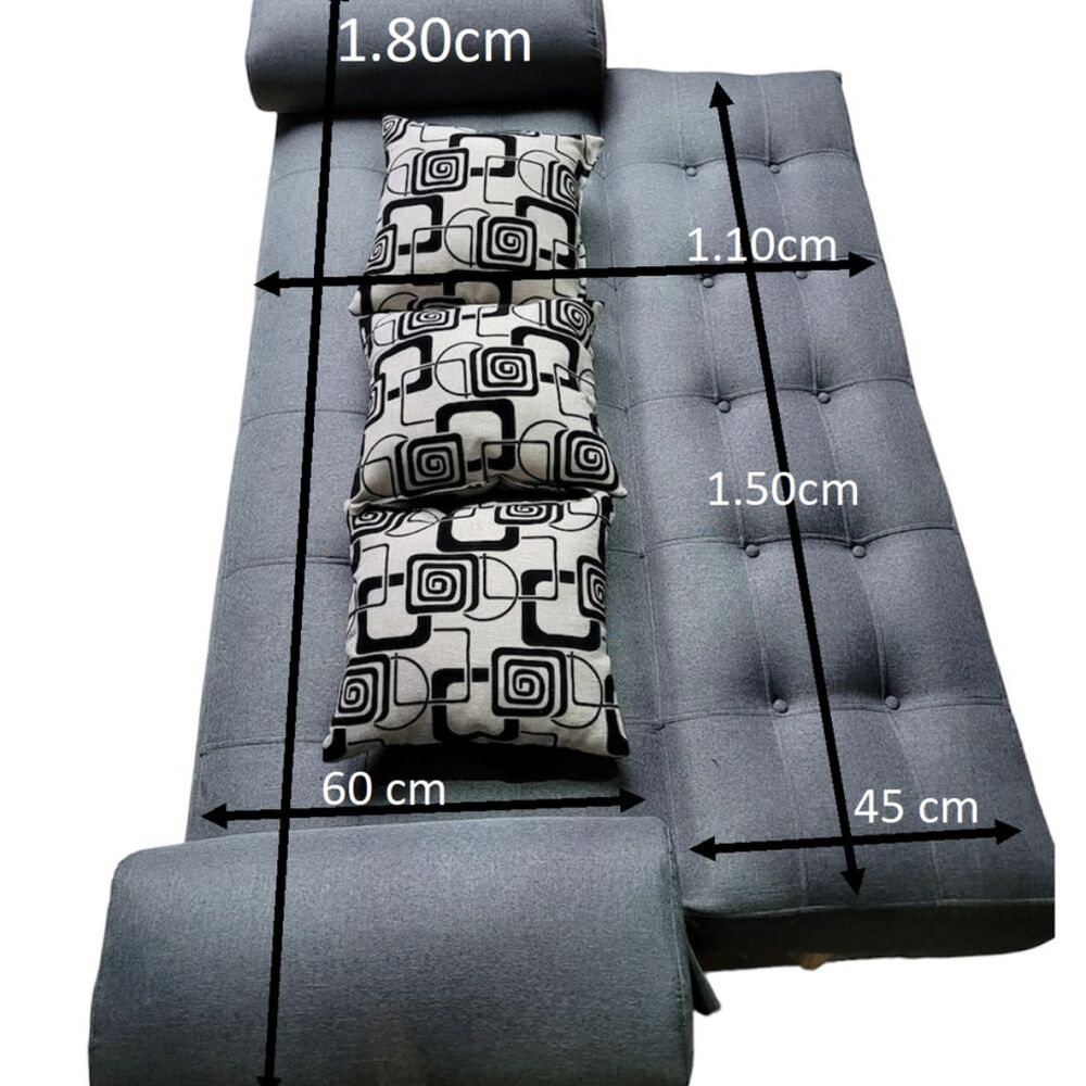 Sofa Cama Maravilla Con Puff Y Cojines image number 4.0