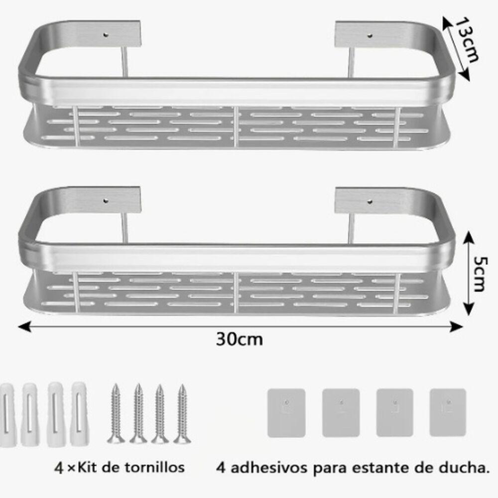 Repisa De Ducha Set X2 image number 1.0