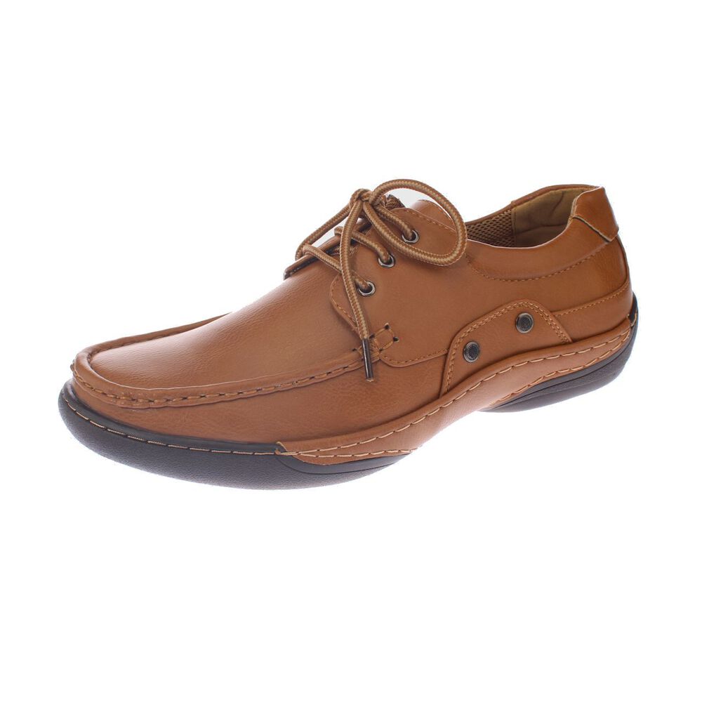Zapato Casual Camel Modelo Italiano 8ask38005camel