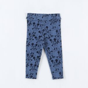 Calza Ni&ntilde;a Full Print Minnie Mouse Azul Disney