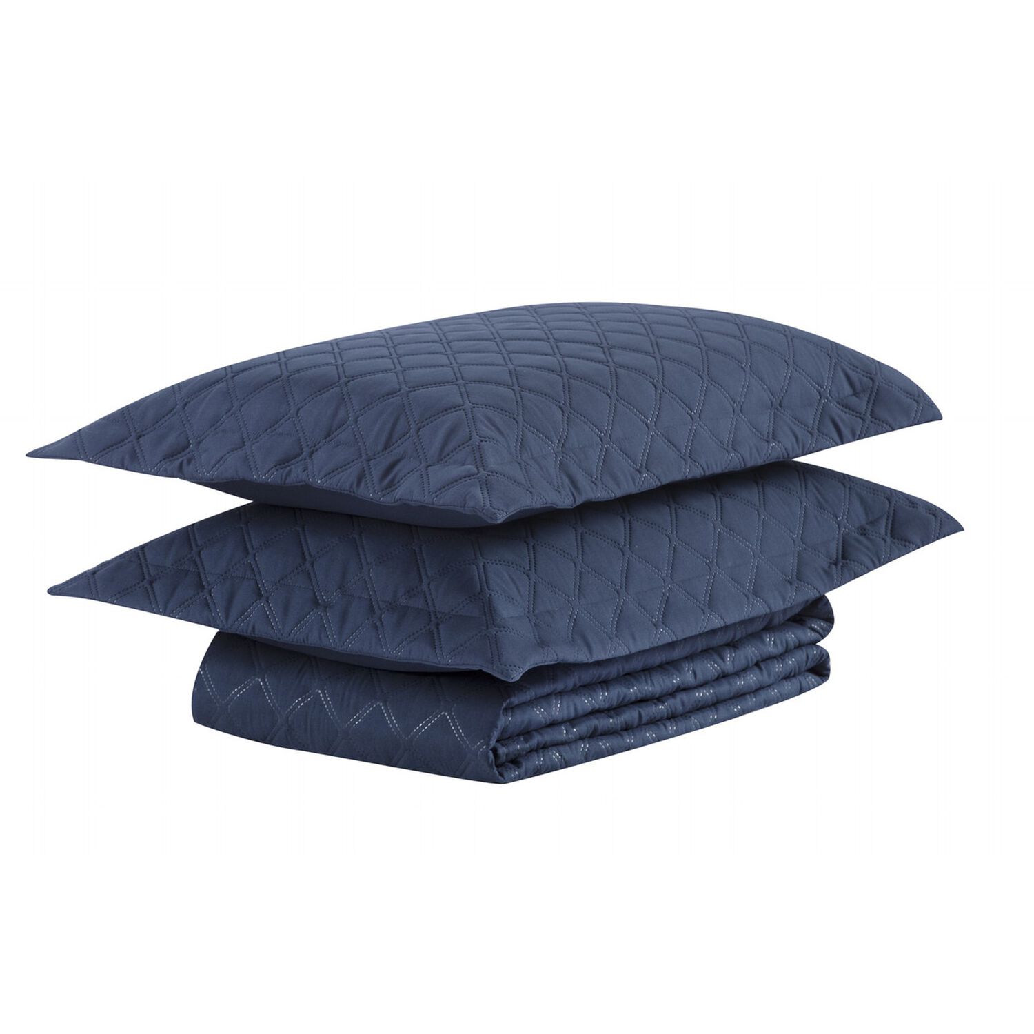 Quilt Andes Liso Azul 2 Plazas image number 2.0