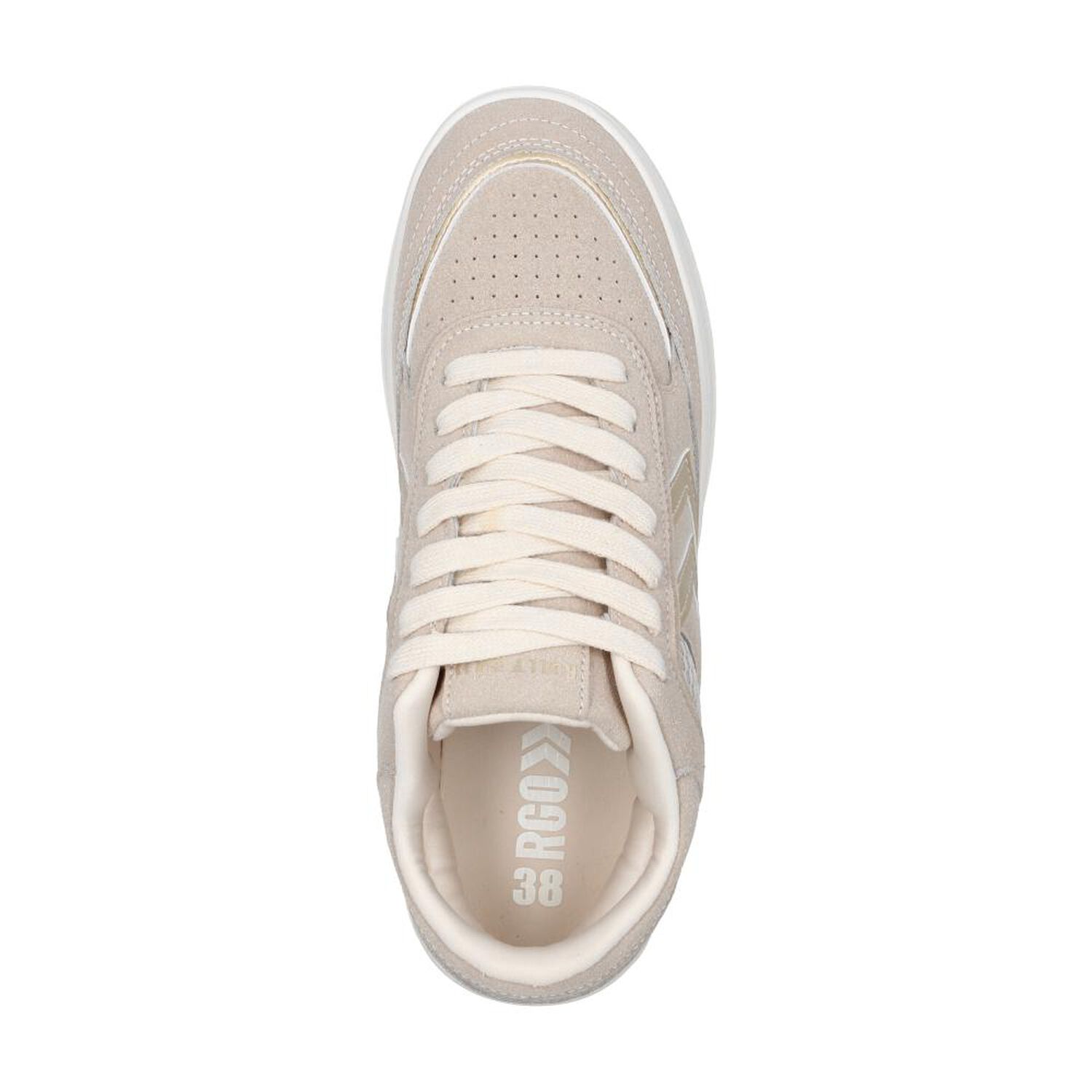 Zapatilla Urbana Mujer Rolly Go Beige image number 4.0