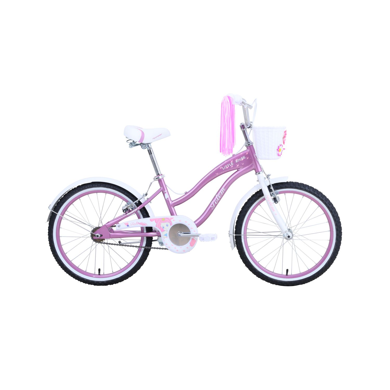 Bicicleta Totem Infantil Aro 20 Little Rouse Rosado image number 0.0