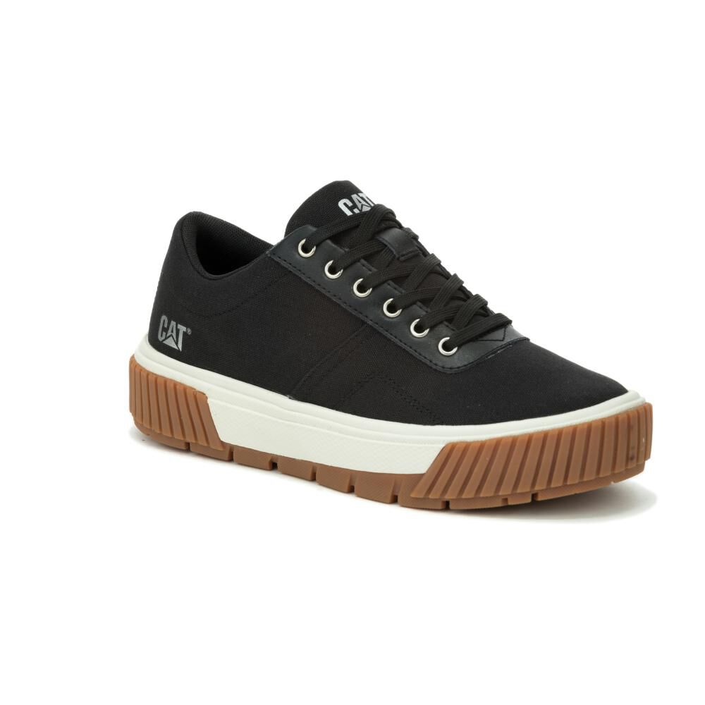 Zapatilla Urbana Mujer Caterpillar Amp Canvas Negro image number 0.0