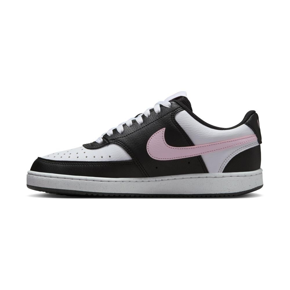 Zapatilla Urbana Mujer Nike Court Vision Low Next Nature Negro/blanco image number 2.0
