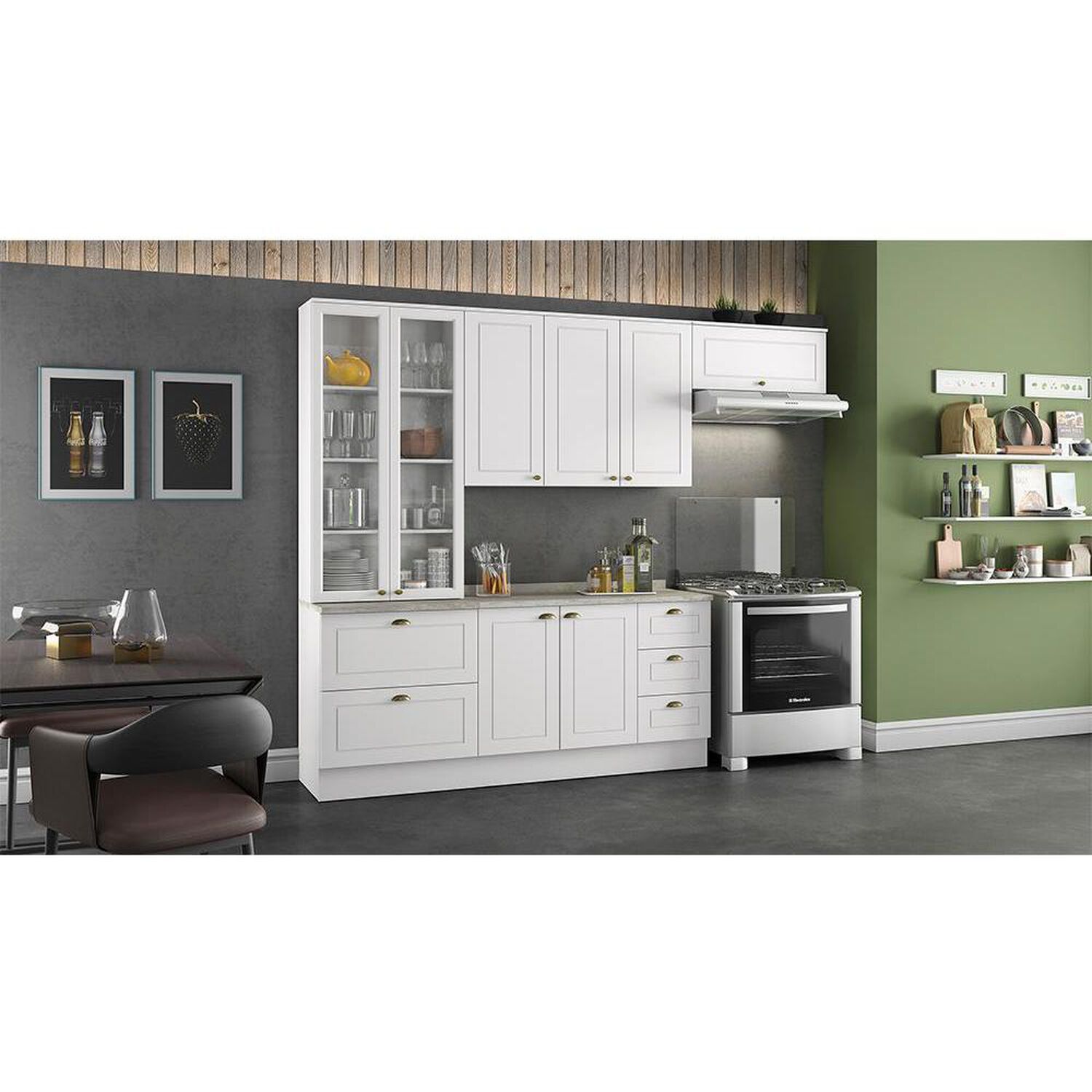 Mueble De Cocina A&eacute;reo Home Mobili Ferrara image number 3.0