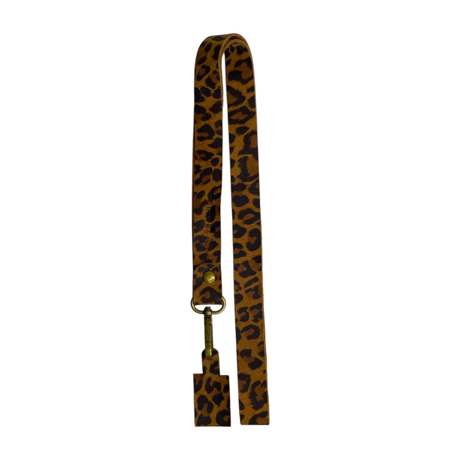 Lanyard De Cuero Animal Print Tratur image number 2.0