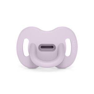 Chupete Todosilicona Fisiol&oacute;gico 6/18m Sx Pro Soft Morado