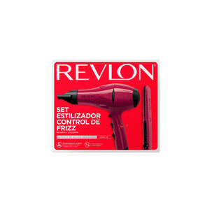 Combo Secador Y Alisador De Viaje Revlon - Ps
