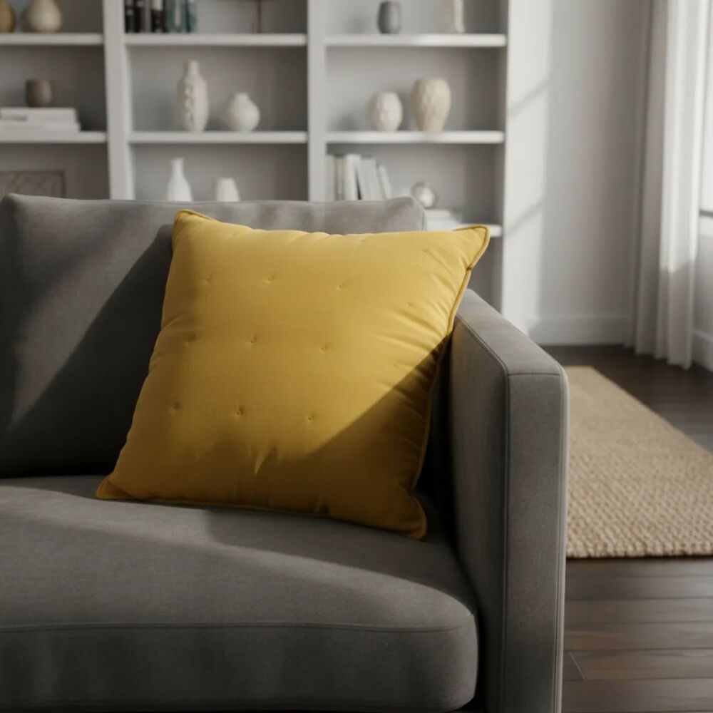 Set De 2 Cojines Bordados 6060 Cm Algod&oacute;n image number 0.0