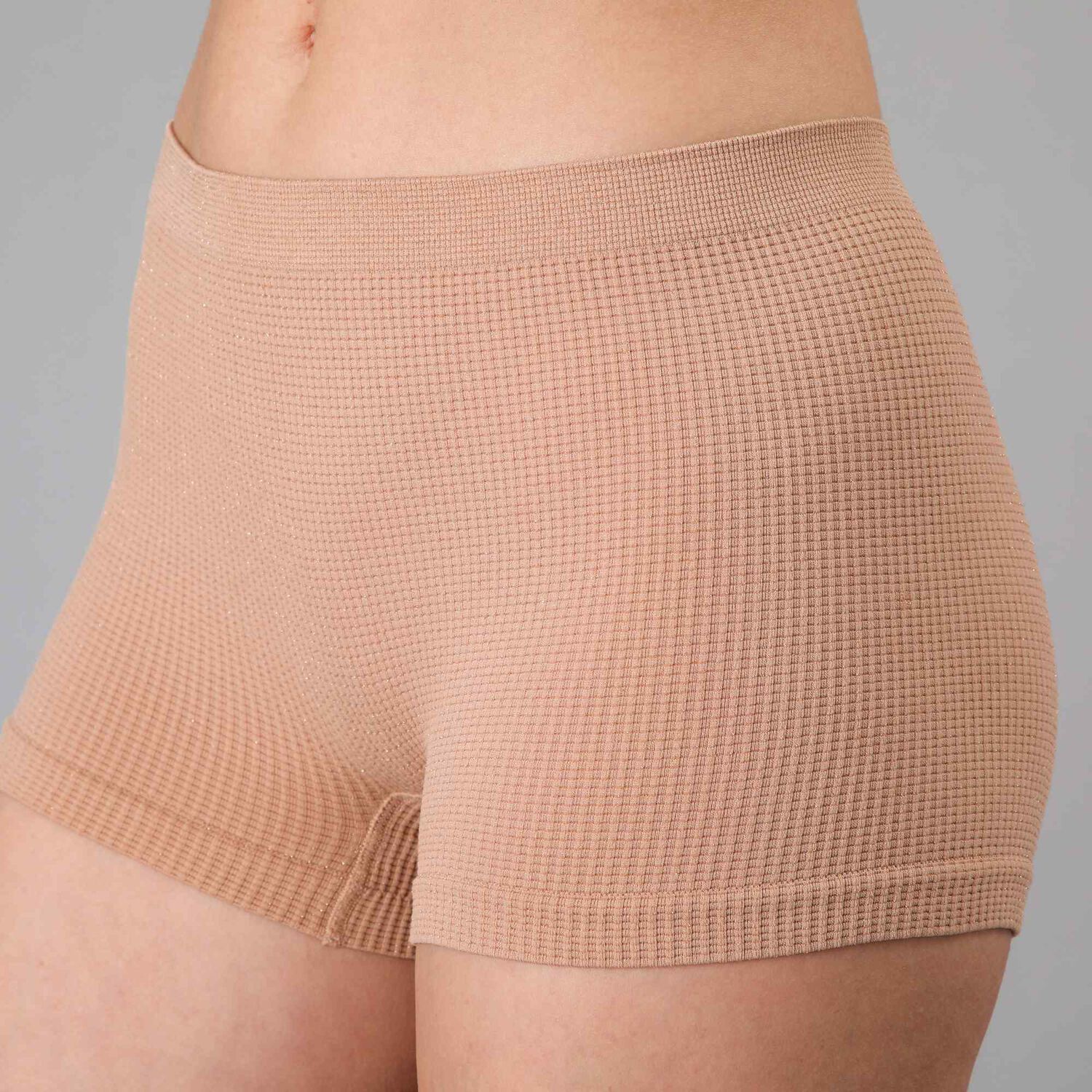 Pack Boyshort Rib Lurex Flores Mujer 25408-245 image number 2.0