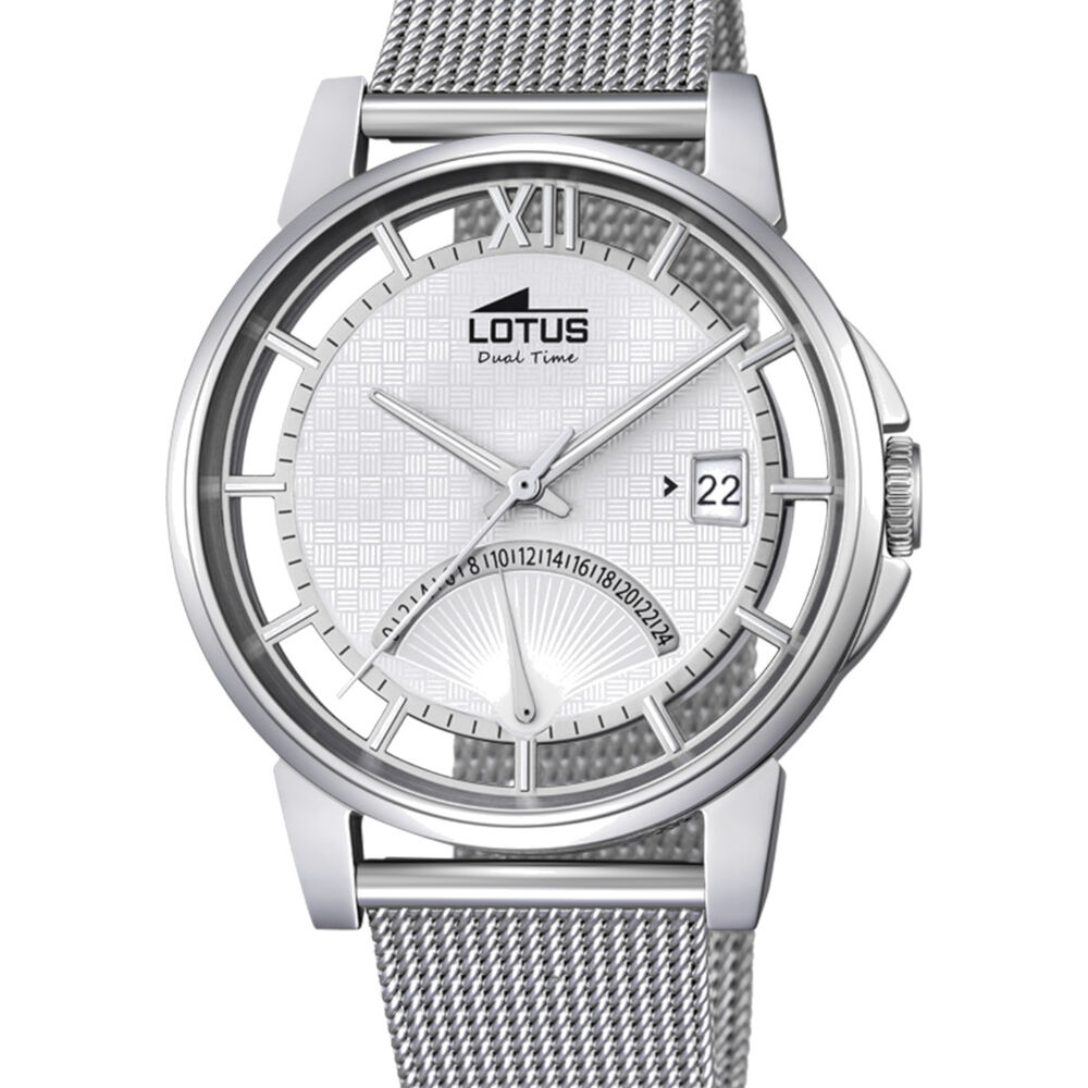 Reloj 18326/1 Lotus Blanco Hombre Minimalist image number 0.0
