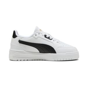 Zapatilla Urbana Unisex Puma Shuffle Downtown Lo Jr White- Black- Gold