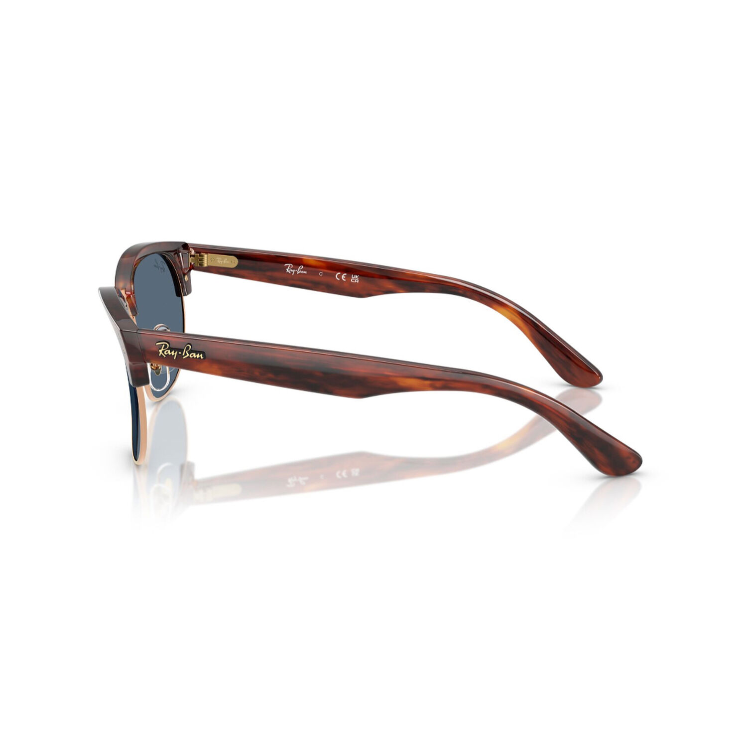 Lentes De Sol Clubmaster Reverse Dorado Ray-ban image number 2.0