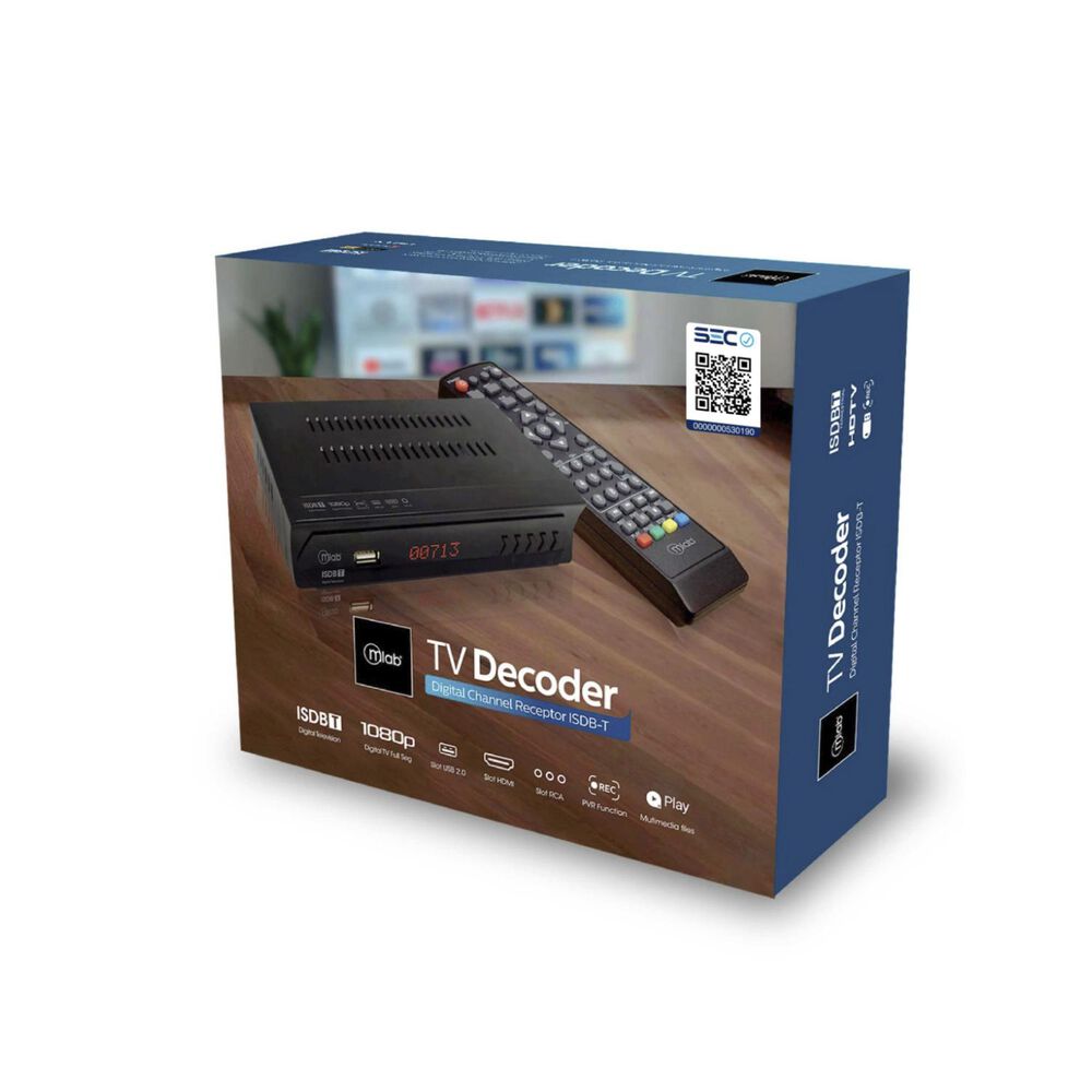 Decodificador De Señal Tv Digital Hd 1080p Isdb-t 9407 image number 5.0