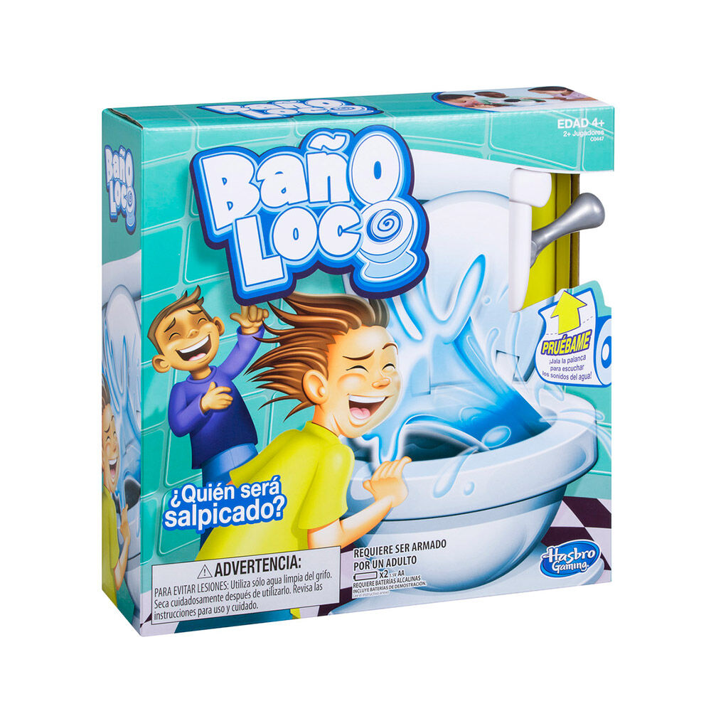 Juego De Mesa Hasbro Gaming Ba&ntilde;o Loco image number 0.0
