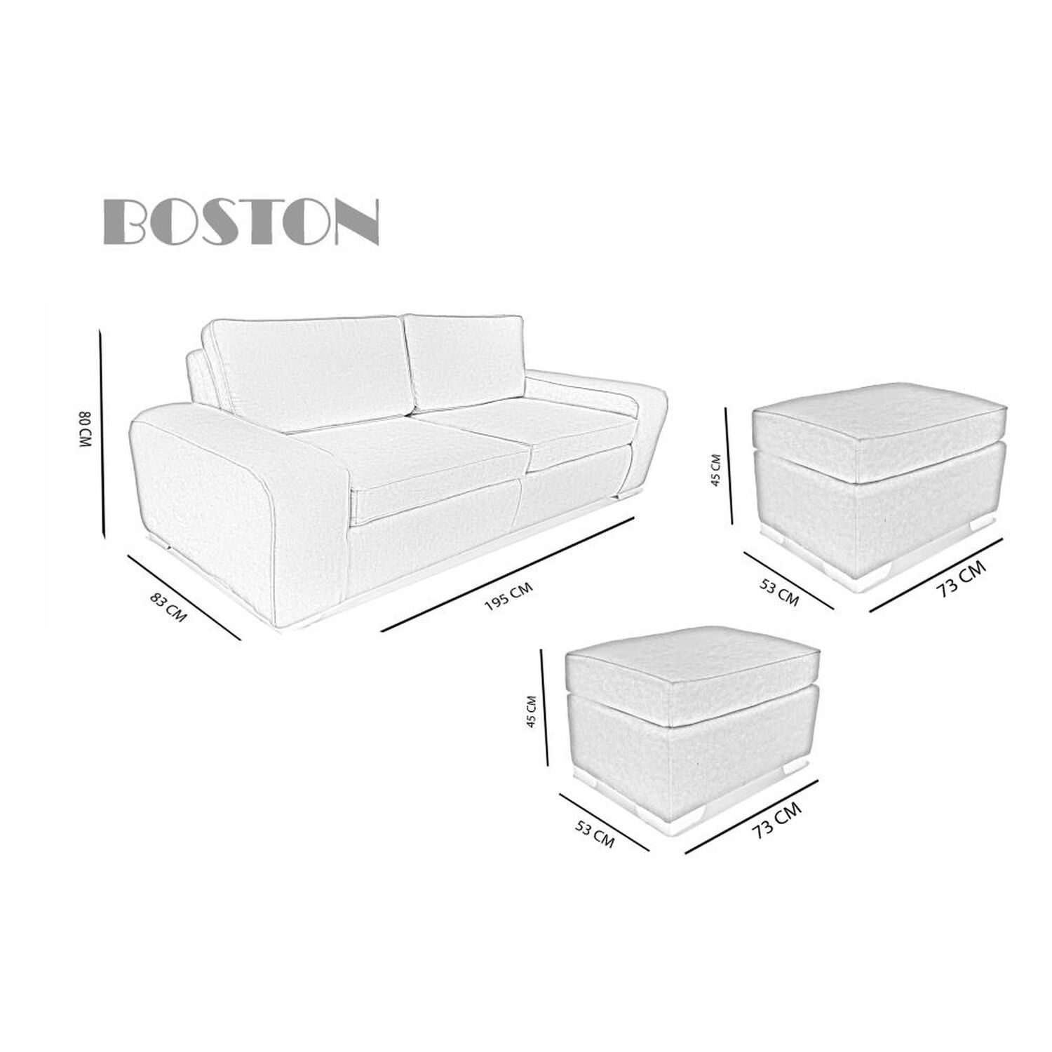 Juego De Living Elegant Detail Boston / 5 Cuerpos image number 5.0