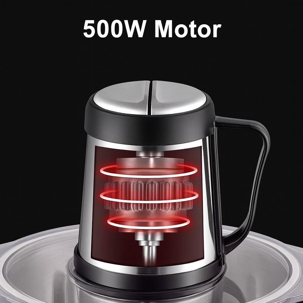 Triturador Procesador De Alimentos Electrico 5 Litros 500w Picador image number 5.0